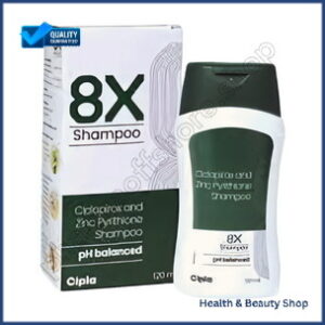 8X  Shampoo Ciclopirox and Zinc Pyrithione