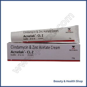 Acnelak  Clz Cream ClindamycinZinc Acetate 