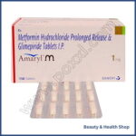 Amaryl M 1 mg (Metformin/Glimepiride) - 30-pills