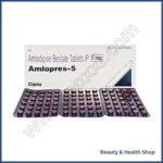 Amlopres 5 mg (Amlodipine Besilate) - 60-pills