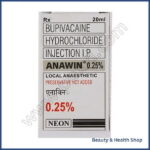 Anawin 0.25% Inj. (Bupivacaine) - 3-injections