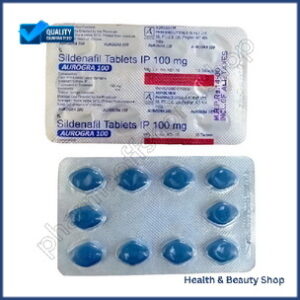 Aurogra 100 mg Sildenafil