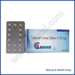 Cardiax 20 mg (Sildenafil Citrate) - 60-pills