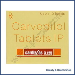 Cardivas 3.125 mg Carvedilol