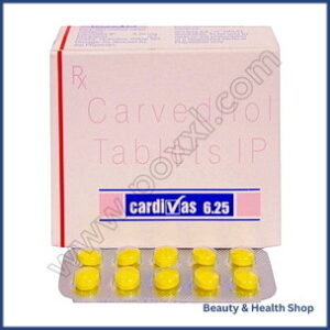 Cardivas 6.25 mg Carvedilol