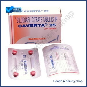 Caverta 25 mg Sildenafil Citrate