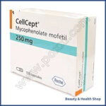 Cellcept 500 mg (Mycophenolate Mofetil) - 30-pills