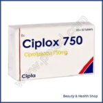 Ciplox 750 mg (Ciprofloxacin) - 60-pills