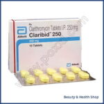 Claribid 250 mg (Clarithromycin) - 30-pills