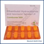 Combunex 800 mg (Ethambutol/Isoniazid) - 30-pills