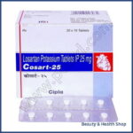 Cosart 25 mg (Losartan Potassium) - 60-pills