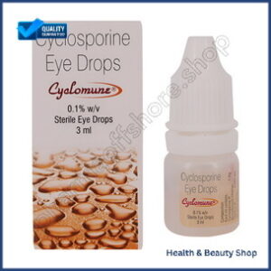 Cyclomune 0.1% Eye Drop Cyclosporin