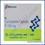 Cyclophil Me 100 mg (Cyclosporine) - 30-capsules