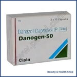 Danogen 50 mg (Danazol) - 30-capsules