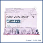 Dilvas 2.5 mg (Enalapril) - 60-pills