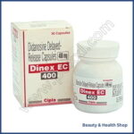 Dinex Ec 400 mg (Didanosine) - 30-capsules