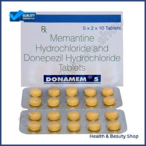 Donamem 5 mg Donepezil and Memantine 5 mg