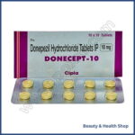 Donecept 10 mg (Donepezil) - 30-pills