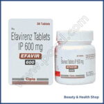 Efavir 600 mg (Efavirenz) - 30-pills