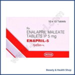 Enapril 5 mg (Enalapril) - 60-pills