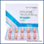 Entacom 200 mg (Entacapone) - 60-pills