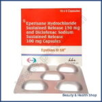 Eprisan 150 mg (Eperisone) - 30-capsules