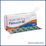 Febucip 80 mg Tablets (Febuxostat) - 30-pills