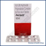 Ferium Chewable (Iron Folic Acid) - 30-pills