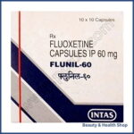 Flunil 60 mg (Fluoxetine) - 30-capsules