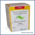 Gemita 1400 mg Injection (Gemcitabine) - 1-injection