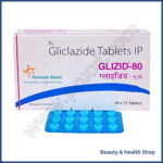 Glizid 80 mg (Gliclazide) - 60-pills