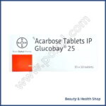 Glucobay 25 mg (Acarbose) - 60-pills