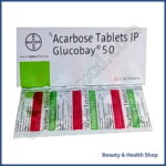 Glucobay 50 mg (Acarbose) - 30-pills