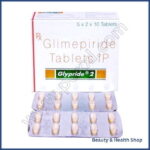 Glypride 2 mg (Glimepiride) - 60-pills