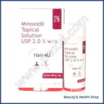 Hair 4U 2% Bottlesolution (Minoxidil/Aminexil) - 1-bottle