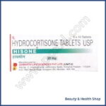 Hisone 20 mg (Hydrocortisone) - 50-pills