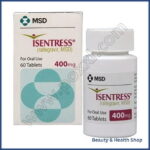 Isentress 400 mg (Raltegravir) - 60-pills