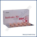 Isotroin 30 mg Soft Capsules (Isotretinoin) - 30-capsules