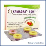 Kamagra Polo Chewable 100 mg (Sildenafil Citrate) - 60-pills