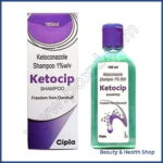 Ketocip 1% Shampoo (Ketoconazole) - 1-bottle