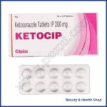 Ketocip 200 mg (Ketoconazole) - 30-pills