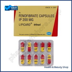 Lipicard Fenofibrate 200