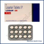 Losar 25 mg (Losartan Potassium) - 60-pills