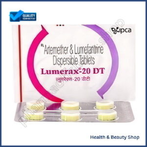 Lumerax 20 mg Artemether Lumefantrine