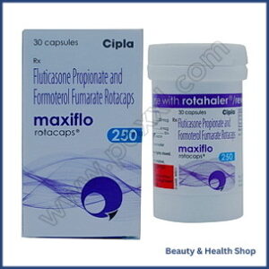 Maxiflo Rotacaps 250Mcg Fluticasone and Formoterol