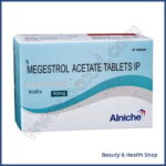 Megahenz 40 mg (Megestrol Acetate) - 30-pills