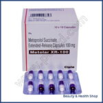 Metolar Xr 100 mg (Metoprolol) - 30-capsules