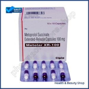 Metolar Xr 100 mg Metoprolol