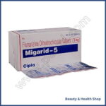 Migarid 5 mg (Flunarizine) - 30-pills