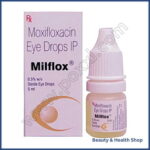 Milflox Eye Drop (Moxifloxacin) - 1-bottle